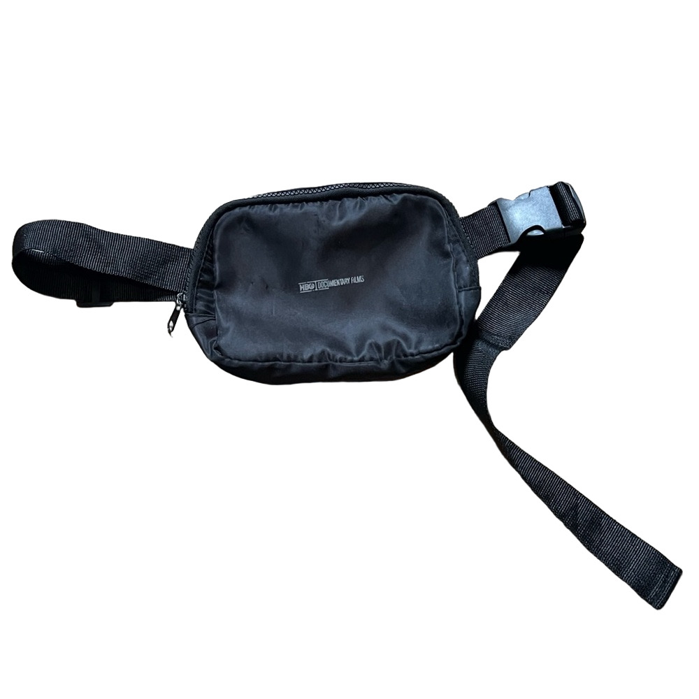 HBO Documentary Films Black Fanny Pack
